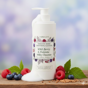Prebiotic Berry Smoothing Cleanser  Wild Berry & Prebiotic Milky Cleanser